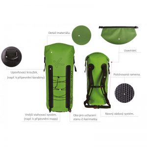 TREK backpack - vodotesný ruksak